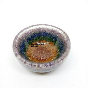 Quartz Crystal Natural Gemstone Chips Healing Bulk Wholesale Price Orgone Orgonite Singing Bowls For Crystal Decoration Sale