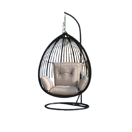 Newest Design Iron Hanging Swing For Home Hotel Living Room Decorative Iron Swings Chair From India