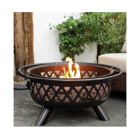 Copper Fire Pit With Lid Poker Stand Customized Size And Shape Copper Fire Pit At Competitive Prices