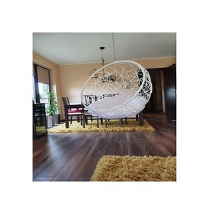 Iron White Color Hanging Swing Chair With Greatest Quality Indoor Decorative Swing Chair At Acceptable Price