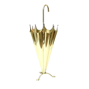 Metal Gold Color Umbrella Stand Holder For Outdoor And Indoor Use With Best Quality Umbrella Shape Umbrella Stand