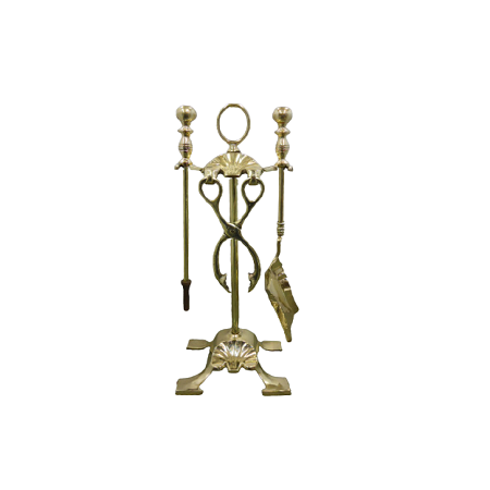 Admirable Design Pure Brass Fireplace Tools Set With Prime Quality Customized Size And Shape Fire Sets