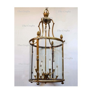 Admirable Design Brass And Glass Lantern For Home Hotel Office And Restaurant Lantern At Good Prices