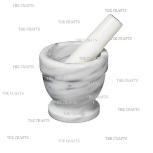 White Marble Mortar Bowl And Pestle For Granite Herbs Grinder Mortar And Pestle Set At Acceptable Prices