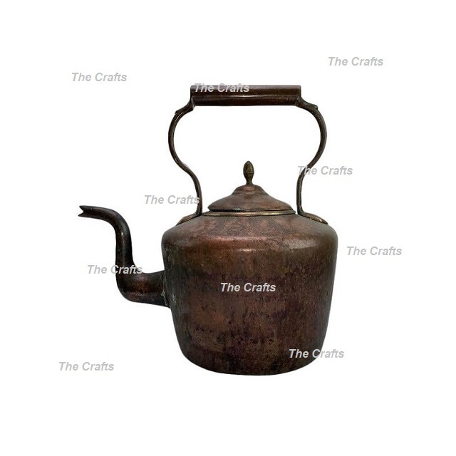 Unique Design Copper Kettle With Wooden Handle Superior Quality Customized Size Tea Kettle At Wholesale Price