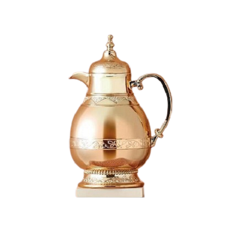 Arabic Design Brass Gold Color Dallah Coffee And Tea Pot With Superior Quality Home Kitchenware Dallah