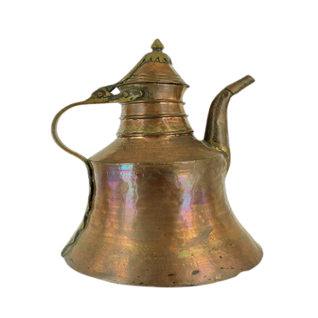 Arabic Design Brass Gold Color Dallah Coffee And Tea Pot With Superior Quality Home Kitchenware Dallah