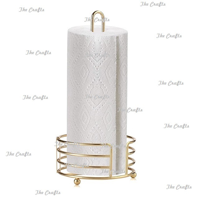 Metal Gold Color Tissue Holder With Best Quality Customized Size And Shape Napkin Tissue Holder At Good Price