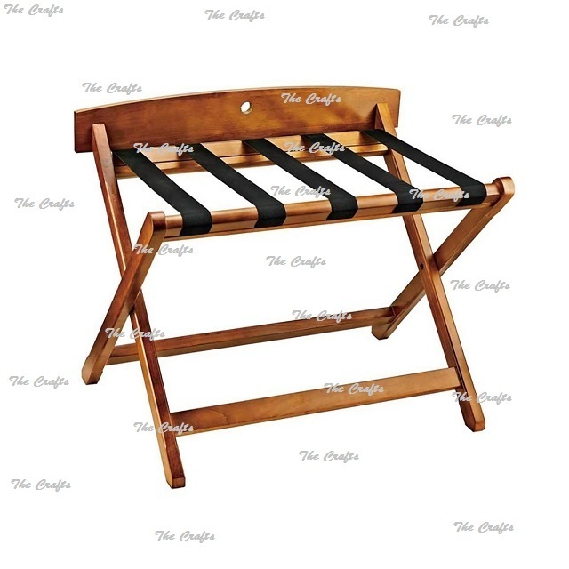 Greatest Quality Solid Wooden Storage Stand Luggage Rack For Hotels And Travel Folding Rack At Low Rate