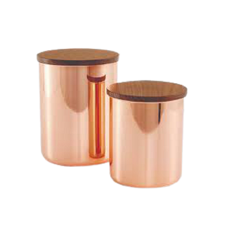 Set Of Two Stainless Steel Hammered Medicine Box Customized Size And Shapes Kitchenware Spice Container