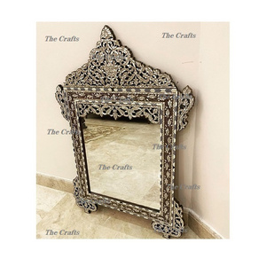 Advantageous Design Mother Of Pearl And Wooden Mirror Frames For Wall Decor Accessories Mirror Frame