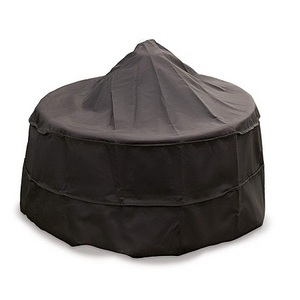 Admirable Design Garden And Outdoor Living Black Full Coverage Round Fire Pit Cover At Competitive Prices