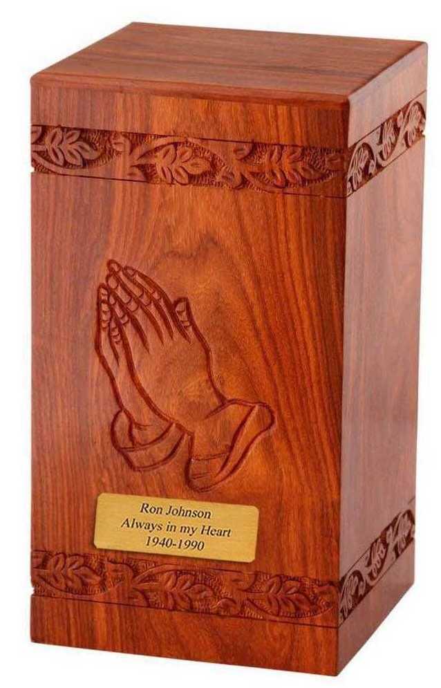 Luxury Hand Carving Keepsake Urn