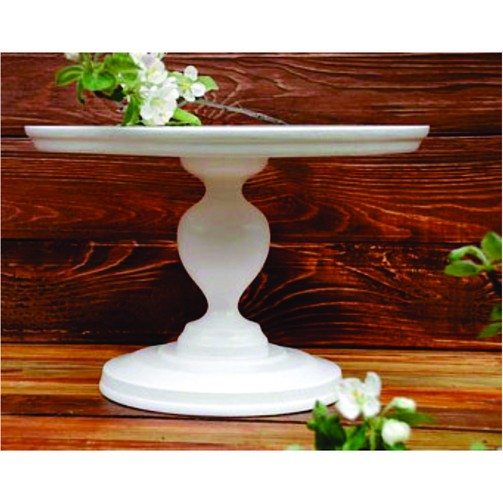 Latest Design Heavy duty mango wood cake stands for homes hotels and wedding cake stand for table use with natural golden polish