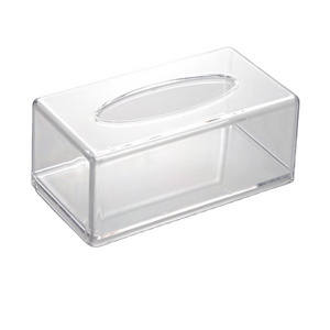 Latest Design Transparent Tissue Box Acrylic Tissue Holder For Kitchen Bathroom Use Napkin Storage Box For Multi Use Low MOQ