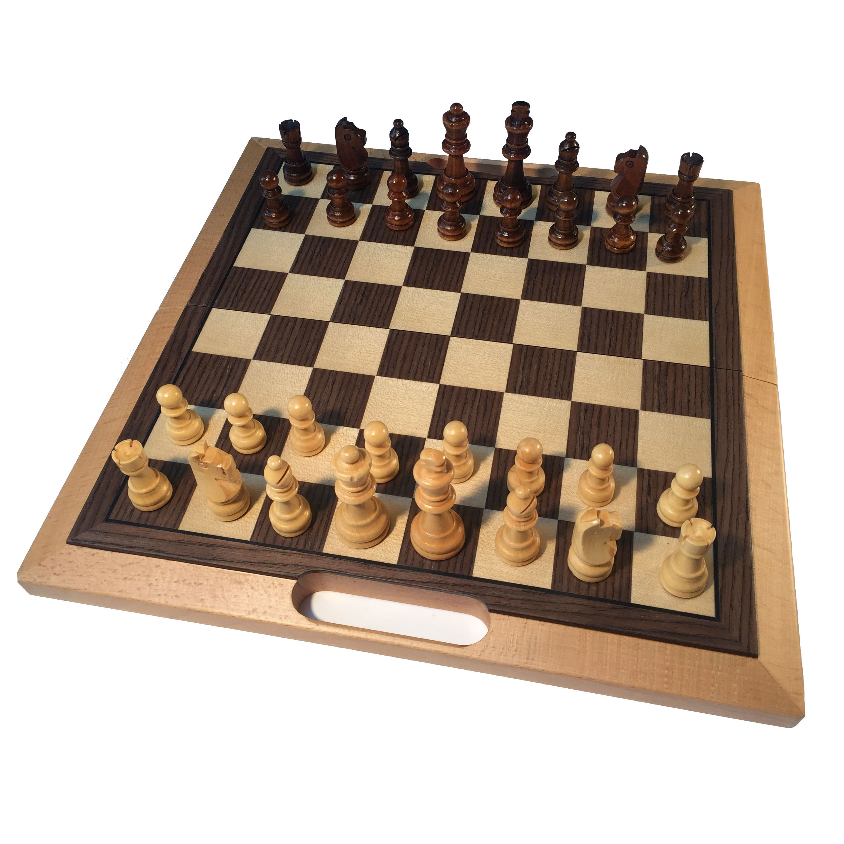 Foldable Magnetic Chess Set for Entertainment