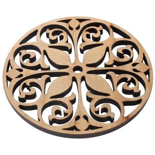 New Arrival Handcrafted Wooden Trivets for Hot Dishes Hot Selling Eco Friendly Kitchen Trivets High Quality