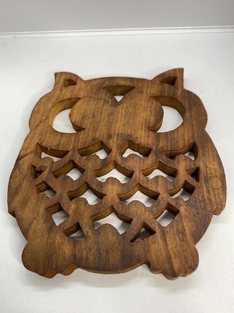 New Arrival Handcrafted Wooden Trivets for Hot Dishes Hot Selling Eco Friendly Kitchen Trivets High Quality