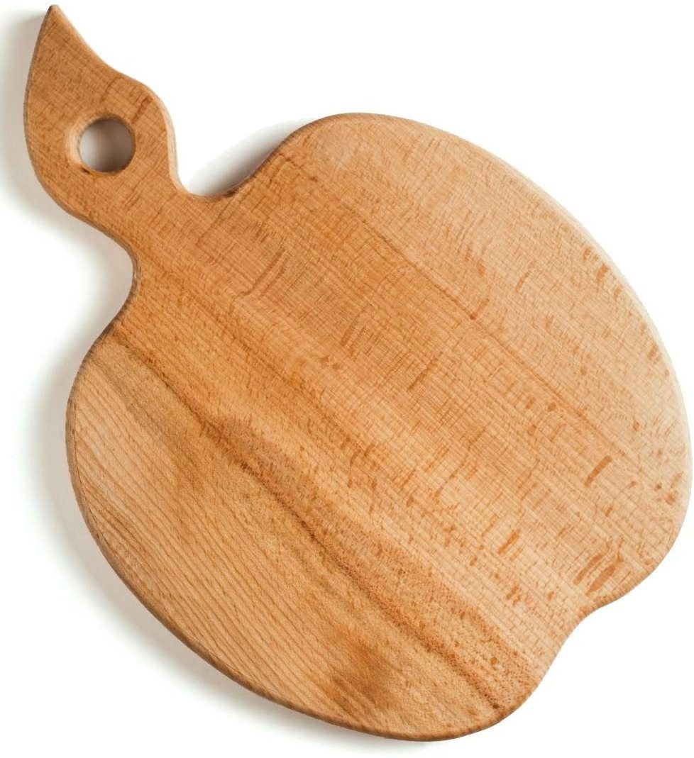 Wooden Kitchen Chopping Cutting Slicing Board with Holder for perfect for chopping meats fruits and vegetables