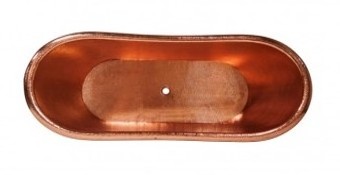 Hammered Exterior and & Interior Copper Bathtub Pure Solid Copper Freestanding Bath Tub Indian Made High Quality