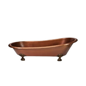 Hammered Exterior and & Interior Copper Bathtub Pure Solid Copper Freestanding Bath Tub Indian Made High Quality