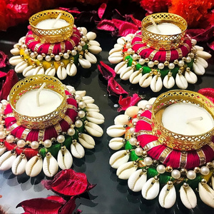 Hand Made Decorative Diya Tea Light Candle Holder for Diwali Decoration Christmas Diwali Return Gifts Candles