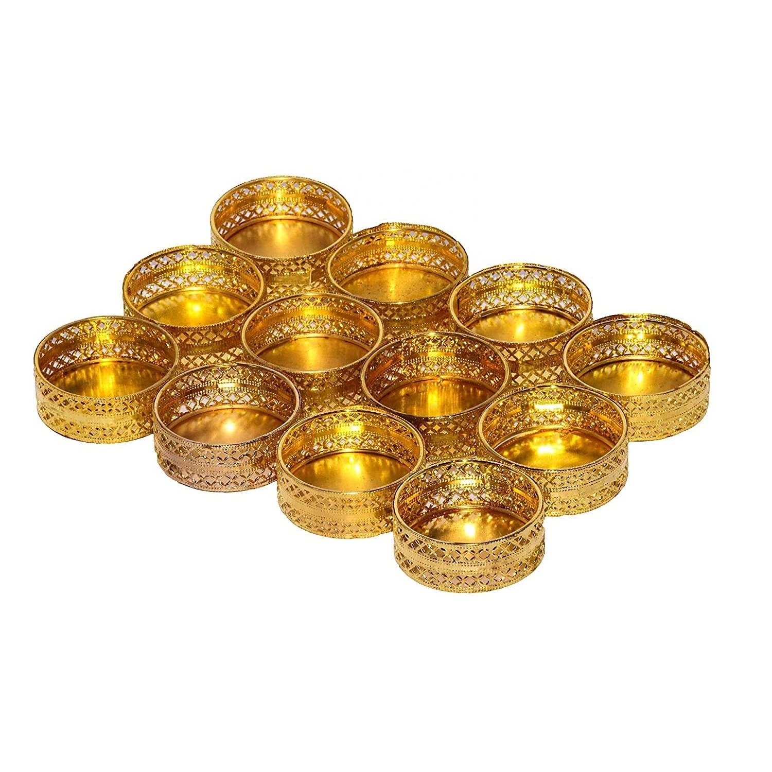 Small Katori Tealight Diya Candle Holder For Diwali Festival Home Decorations Lights Mehndi Decor Christmas Decor