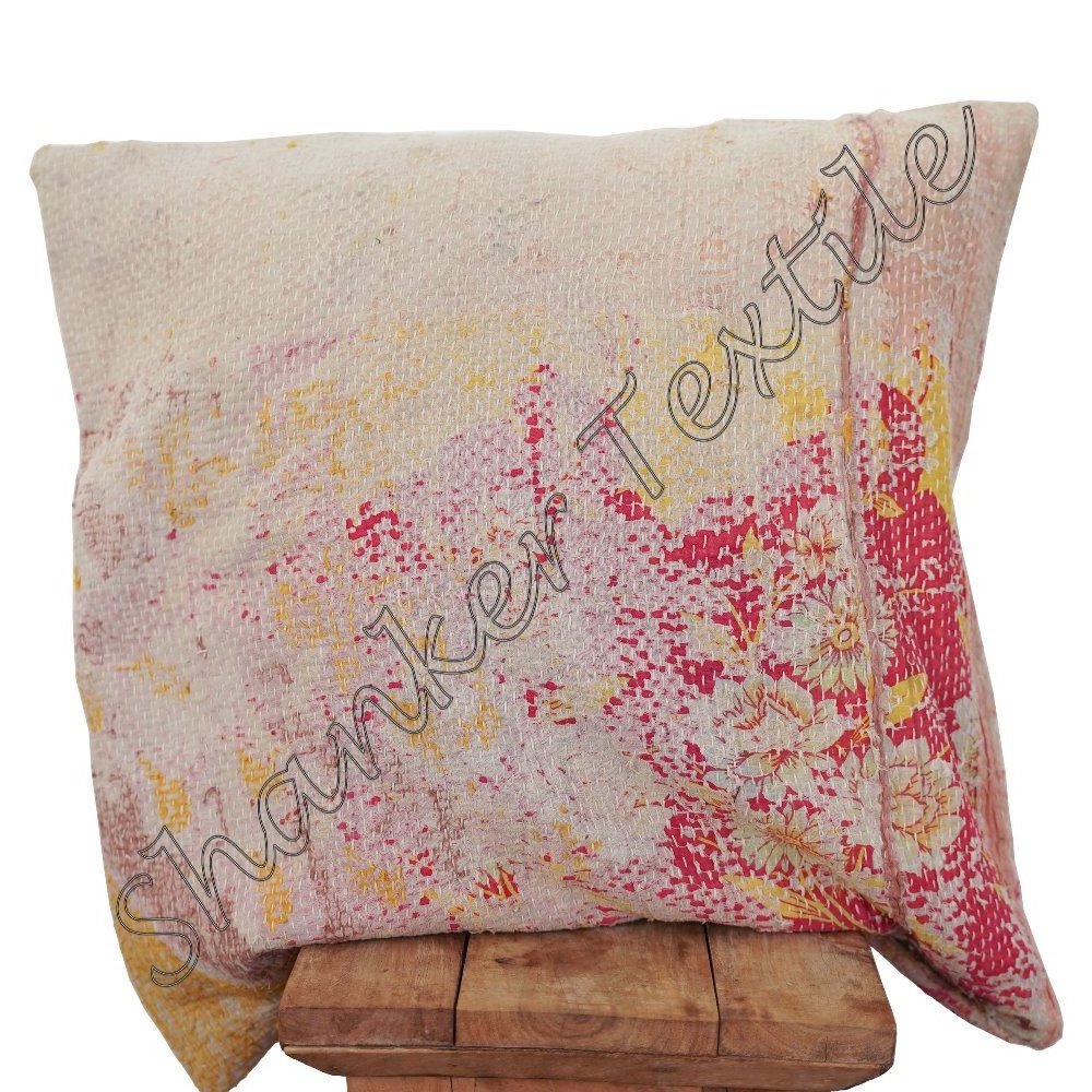 Hand Block Printed Cushion Cover Outdoor Cushion Covers Easy-Use Affordable Style Couch Sofa Cover