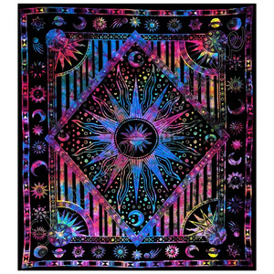 Cotton Beach Yoga Mat Home Decor Wall Hanging Mandala Tapestry Wall Hanging Indian Hippie Dorm Tapestries Bedspread Ethnic Decor