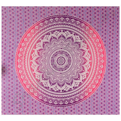 Bohemian Mandala Cotton Tapestry Indian Throw Wall Hangings Beach Yoga Mat Peacock Tapestry Hippie Rug Blanket Throw Wall Hang