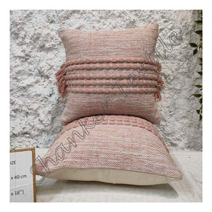 35x35" Large Square Decorative Cotton Cushion Cover 45cm*45cm boho decorative cotton cushion cover sofa moroccan embroidery