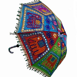 Beautiful Indian Wedding Haldi and Mehendi Decoration Umbrellas Birthday Party Decoration Umbrellas Sun Protected Umbrellas