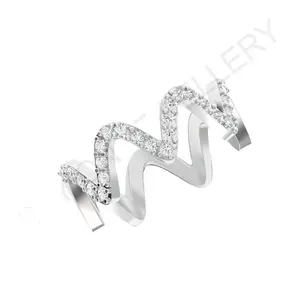 Enchanting Women's Fashioning Sterling Silver Casual Wear Rings for Sale in Bulk from Indian Exporter