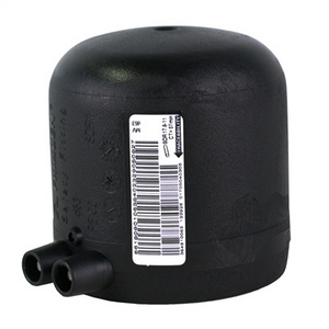 Custom Plastic Tubes HDPE Electrofusion Fittings EndCap for gas reduce the possibility of leakage water pipe fitting