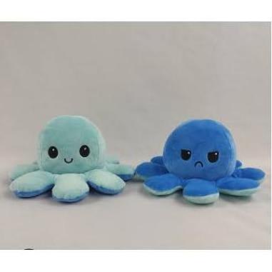 Hot selling Low MOQ Plush reversible Octopus Stuffed Animal Custom Soft Toys made with PP Cotton Multi- Color for kids adults