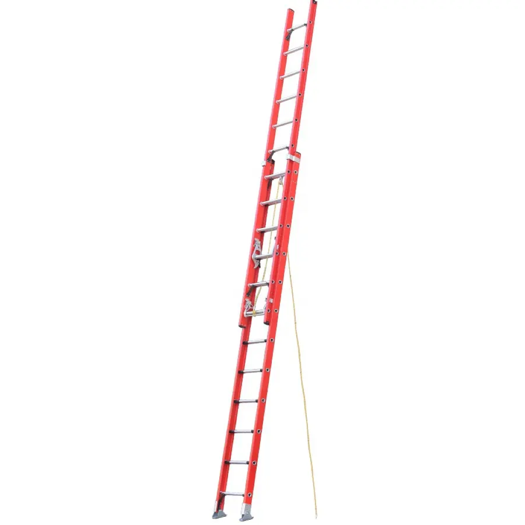 Best Offers Fiberglass FRP Insulation Extension Ladder Heavy Duty with Top Grade Fiberglass Made Insulation Extension Ladder