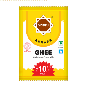 High on Demand Organic Natural Cow Desi Ghee 10 RS PP COW Ghee from Indian Exporter and Manufacturer for Sale