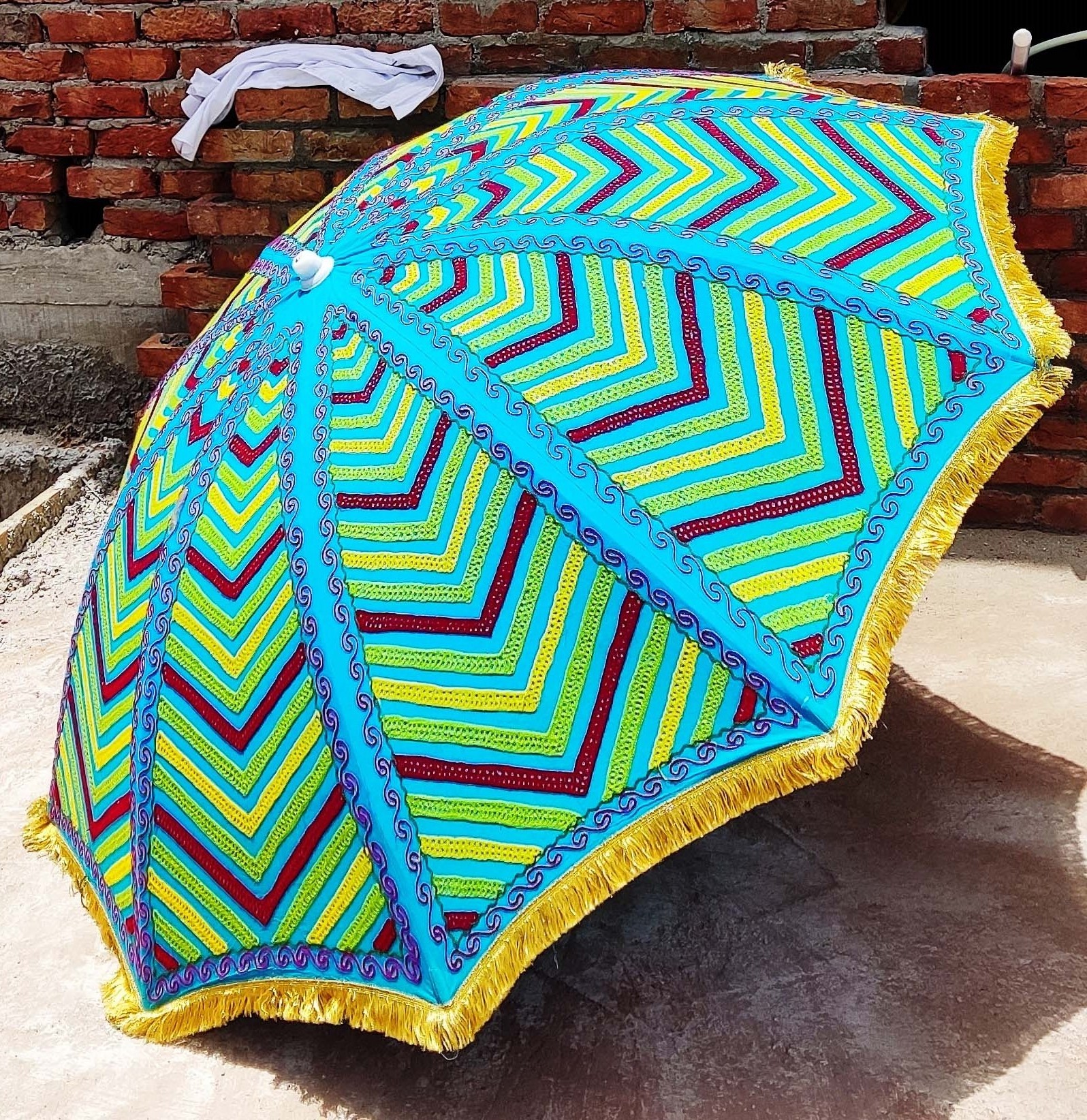 New Best Looking Outdoor Decoration Wedding Umbrella Party Parasols, Beautiful Design Umbrella Size Sun Shade Beach Umbrella