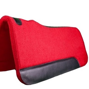 Saddle Pad For Horse Best Weaver Leather 100% Wool Felt Wholesale Western Saddle Pad Western Hot Selling Wool Felt