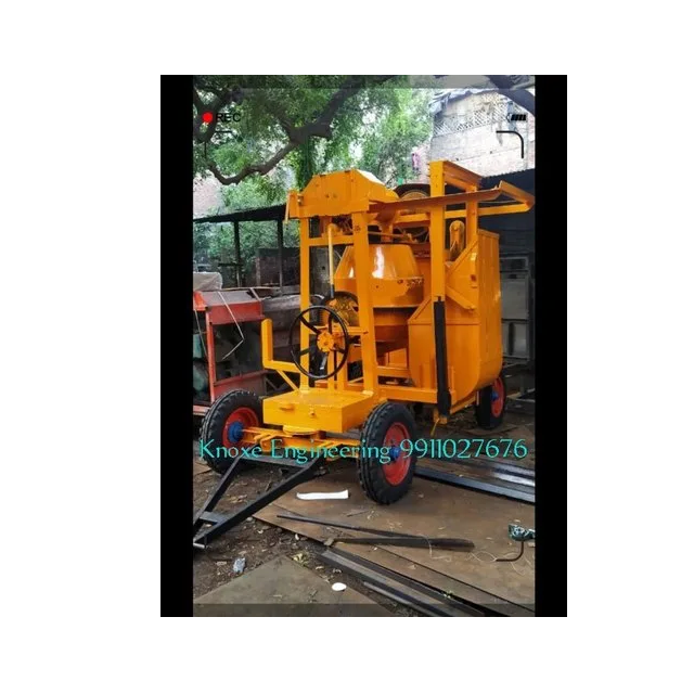 Best Offers Concrete Mixer with Lift Machine with Top Grade Material Made Heavy Duty Construction Machine