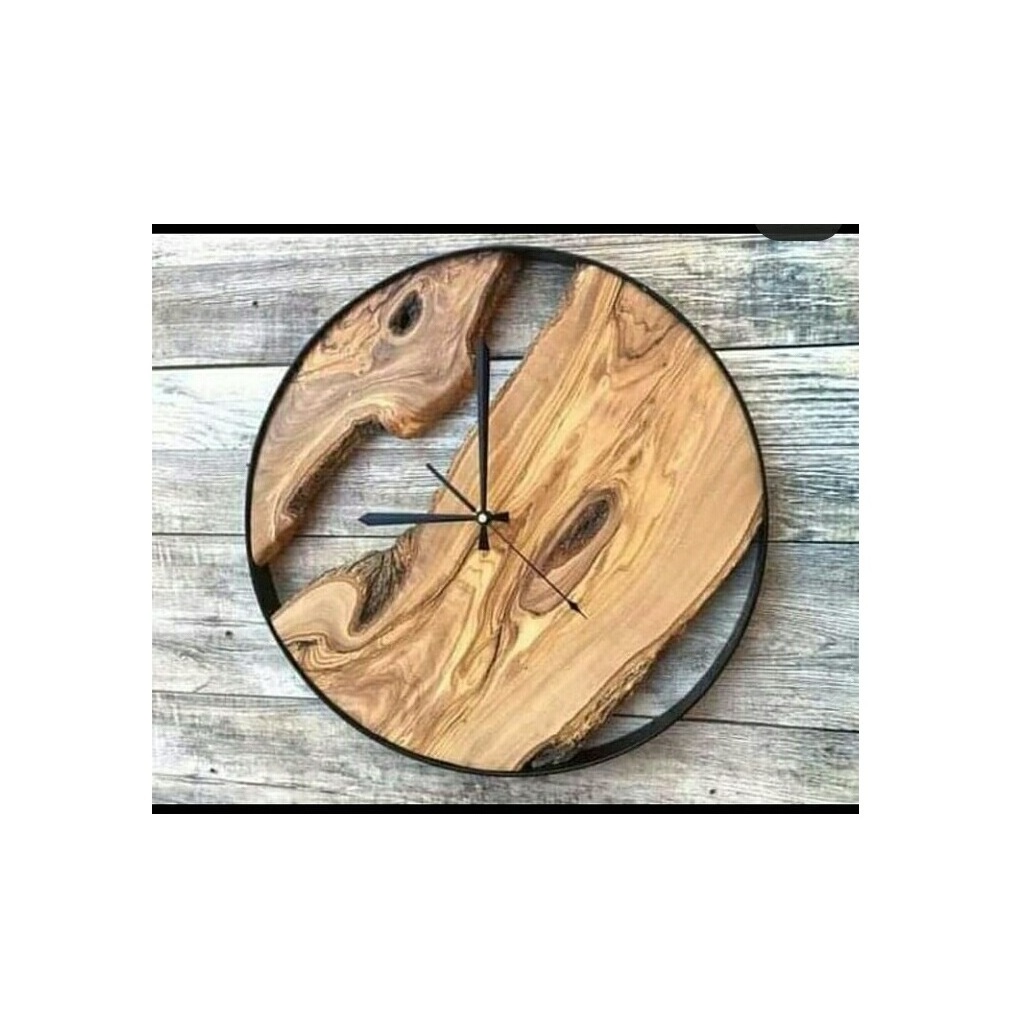 Wooden Wall Clock Circular For Home Decor & Office Wall Decorations Handcrafted With Excellent Quality & Great Finishing Watch