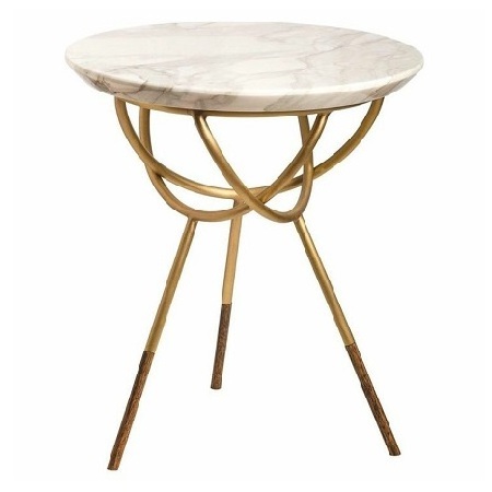 Top Dining Table Hospitality Furniture For Sale Modern Shiny Gold Plated Legs Round Shape With Marble Top Handcrafted Show Piece