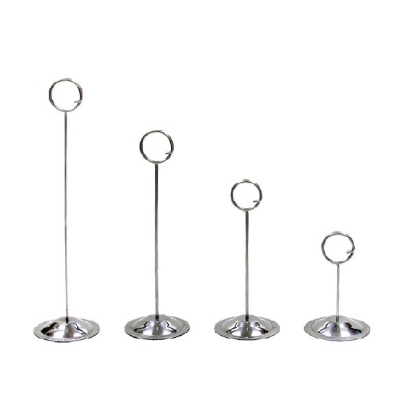 Metal Place Card Table Menu Holders Stand for Caterers Restaurant Party & Hotels Handmade Silver Plated Customised Size Shape