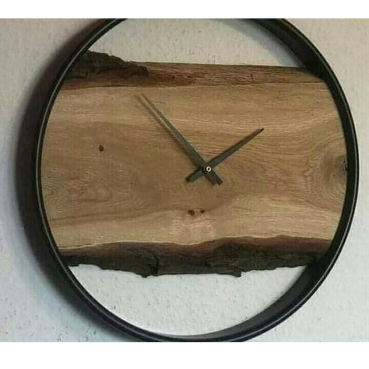 Wooden Wall Clock Circular For Home Decor & Office Wall Decorations Handcrafted With Excellent Quality & Great Finishing Watch