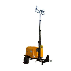 Efficient 3 kVA Mobile Light Tower Generators with 5-Meter Reach Compact and Portable Illumination for Any Job Site