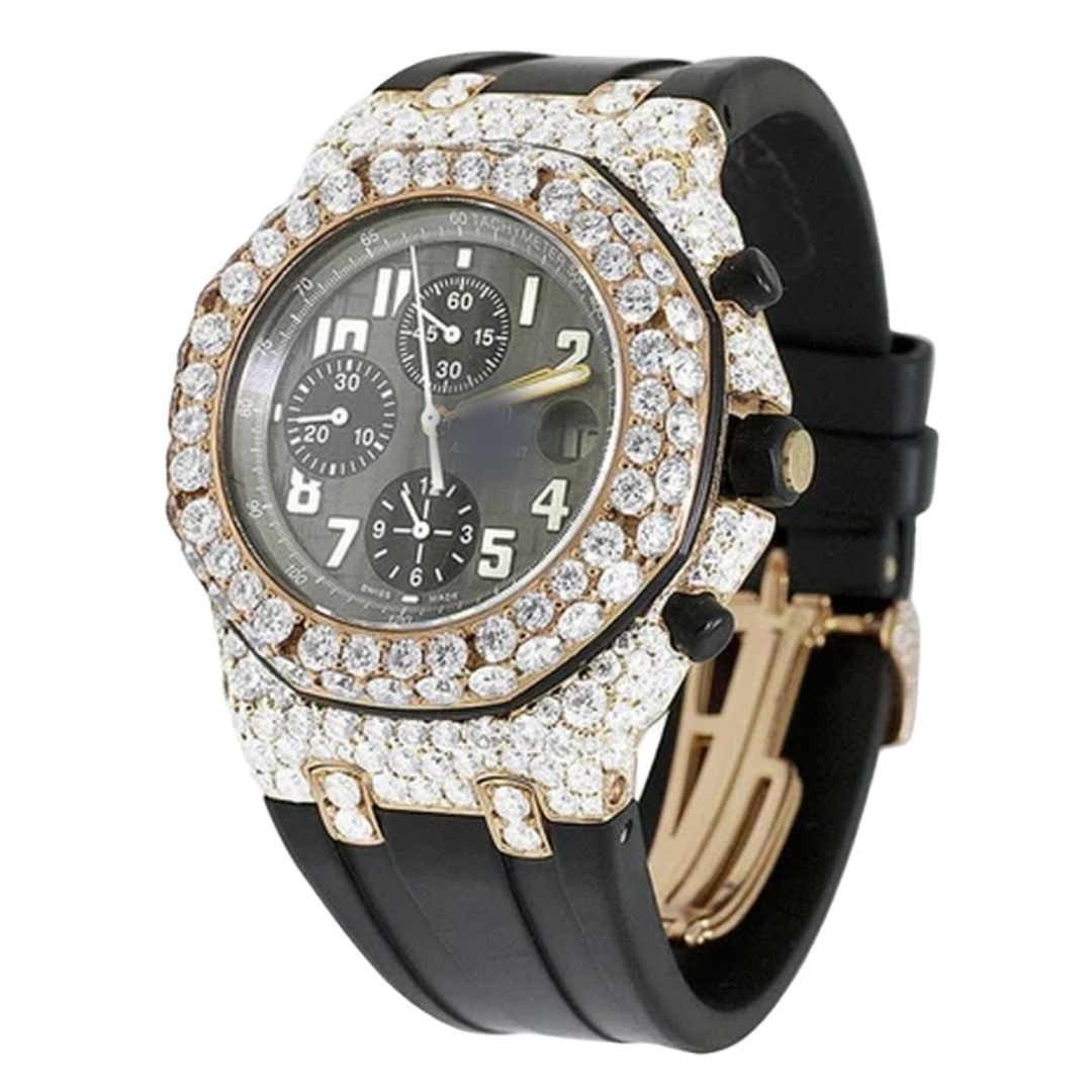 Pass Diamond Pen Tester Men Custom Brand Luxury Wrist Watch Bling Iced Out VVS Moissanite Diamond Watch