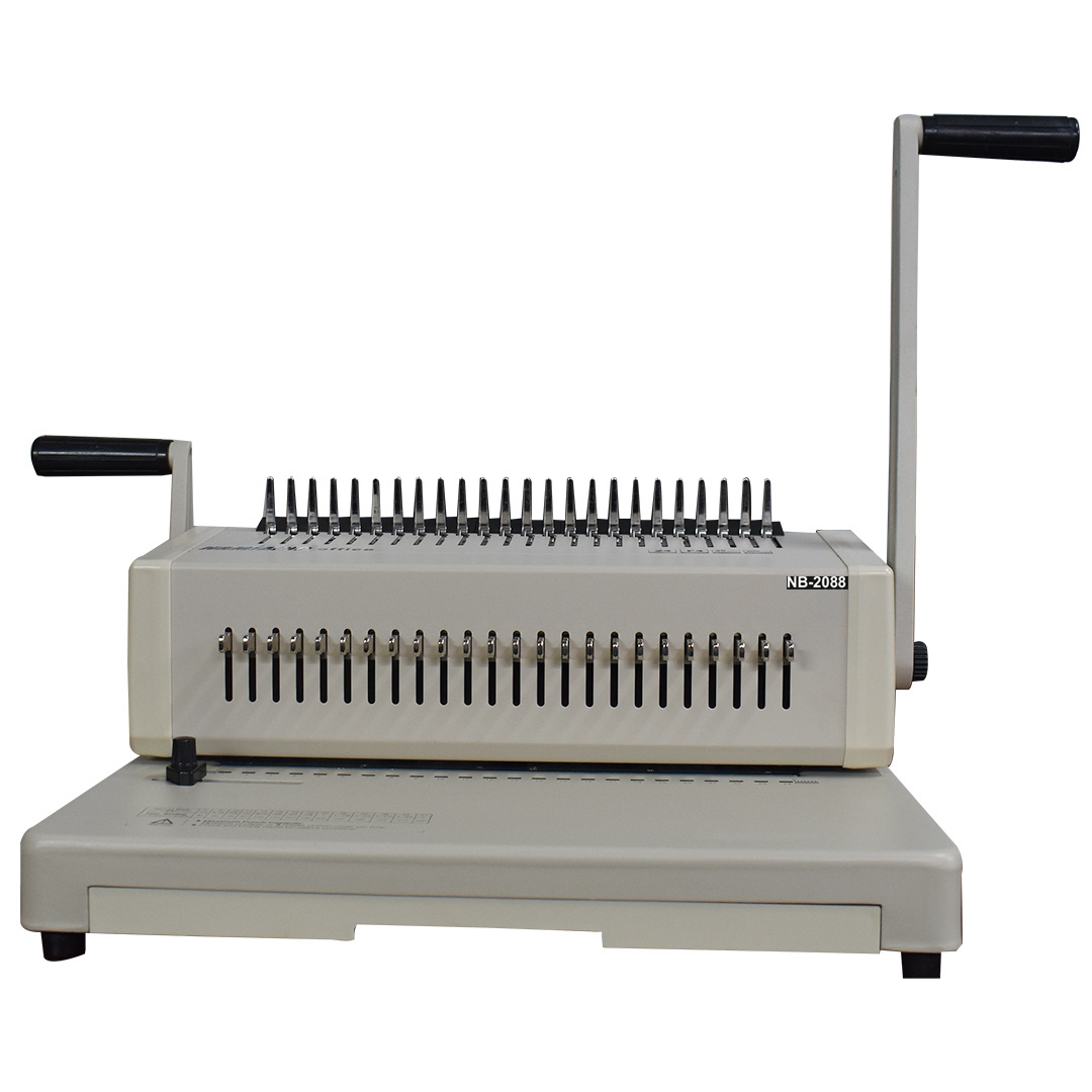 Manual Comb Binding Machine (F/S) Use to Bind Books and Dairy Available at Wholesale Price from India