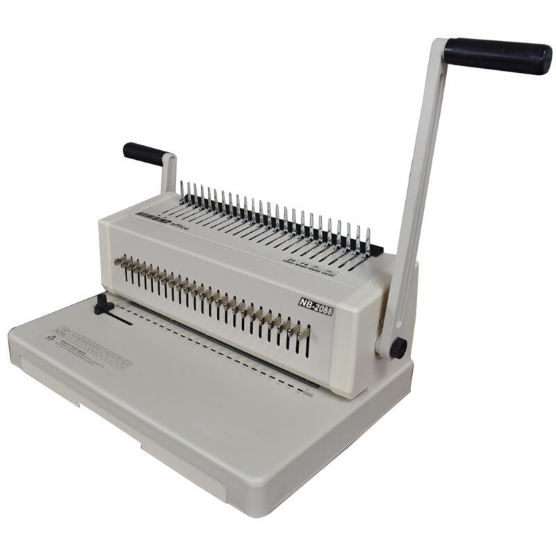 Manual Comb Binding Machine (F/S) Use to Bind Books and Dairy Available at Wholesale Price from India