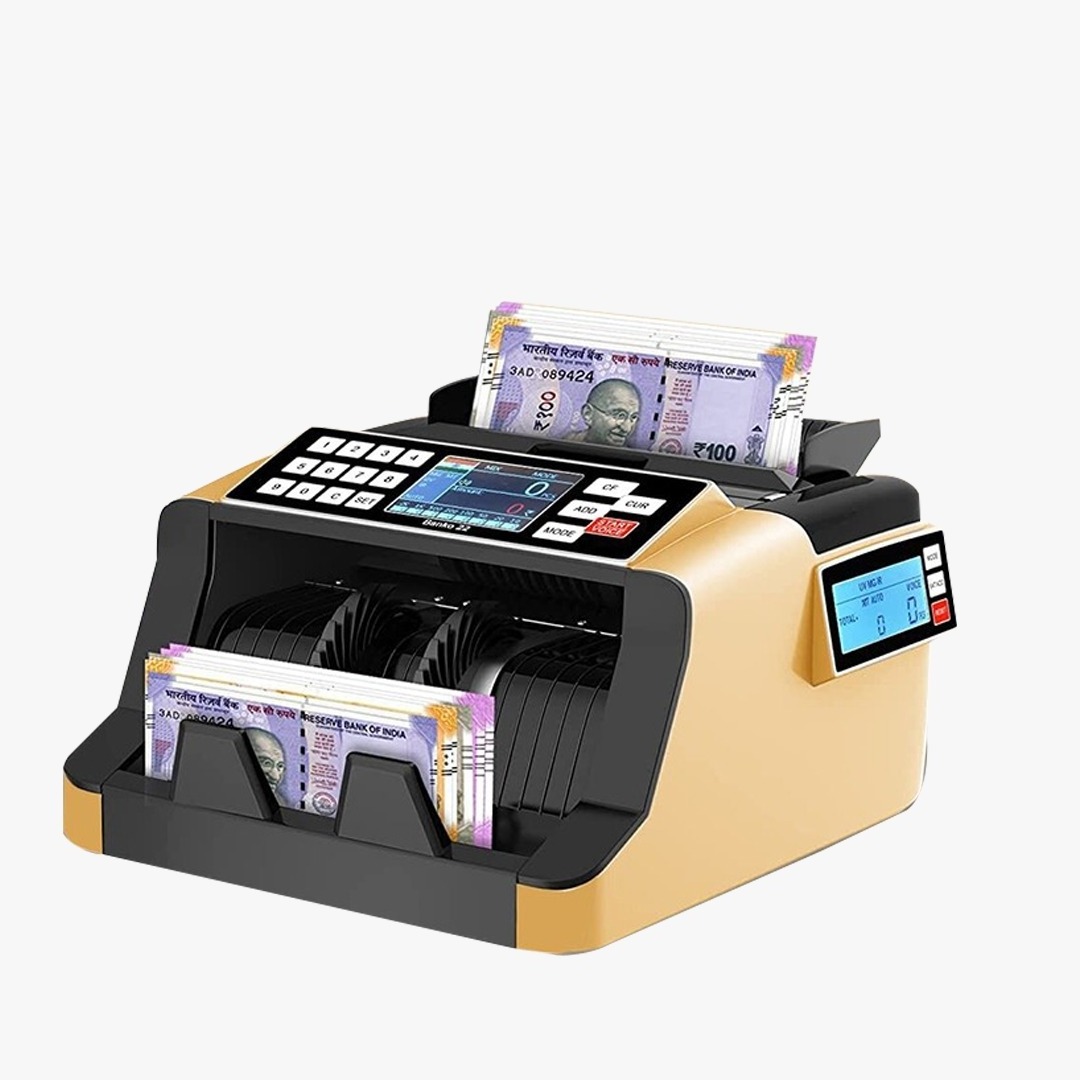 Professional Money Counting Machine USD INR EURO Value Mix Banknote Sorting Currency Bill Sorter Counter Detector Machine