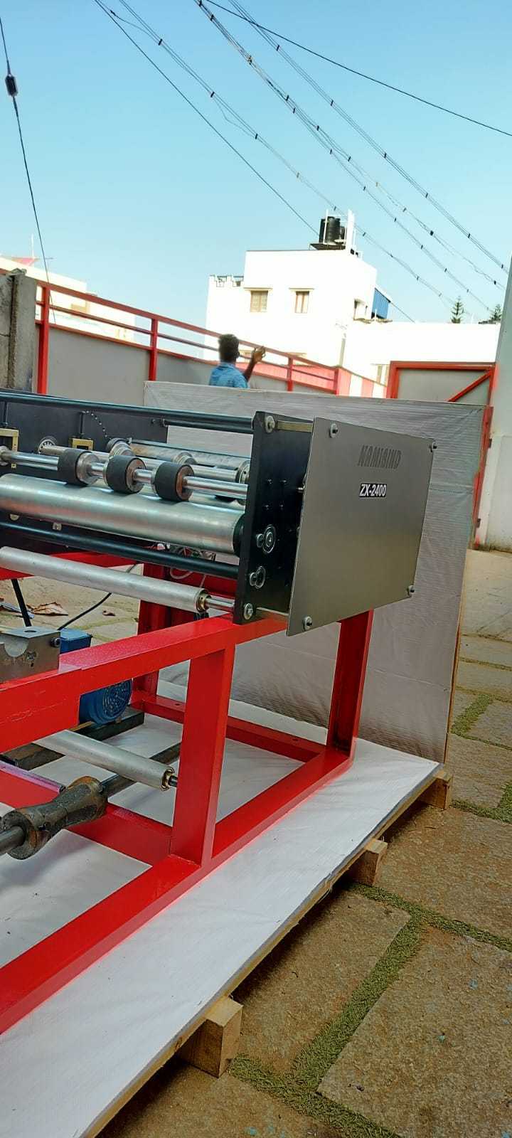 Copier Paper Reel To Sheet Cutting Machine with Digital Counting system Available at Low Price from Indian Manufacturer